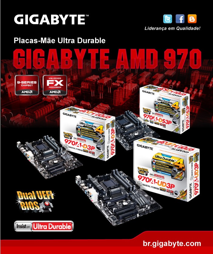 AMD 970 GIGABYTE