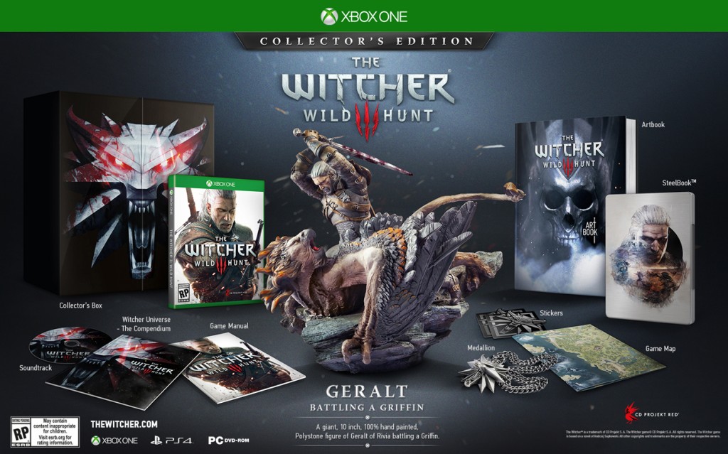 The Witcher 3 Wild Hunt Colectors Edition_XOne