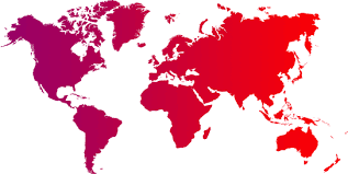 presença 3M - mapa mundi