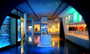 Oi futuro interior do museu