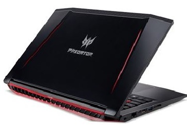 Notebook gamer Predator Helios 300 semi fechado