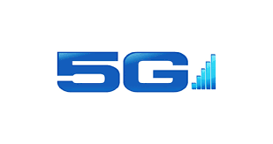 Símbolo 5G com sinal de carga