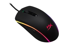 Mouse game HyperX com iluminação RGB