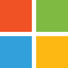 Simbolo Microsoft 4 quadrados coloridos