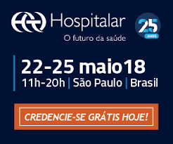 Banner divulgação da Hospitalar 2018