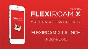 Banner FlexiRoam lançamento em 2016 com 1 smartphone e 