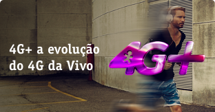 Banner da vivo evolução do 4G+