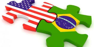 quebra cabeça Bandeira do Brasile USA