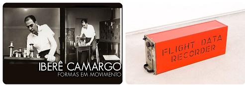 Banner da fundação Iberê Camargo formas em movimento