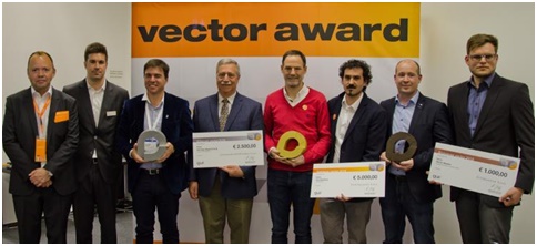 Premiação da Vector em robótica