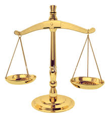 Balança símbolo da justiça 