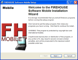 Tela com softwares da FH