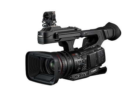 A câmera Canon XF705