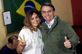 Casal Presidente Bolsonaro e Michelle