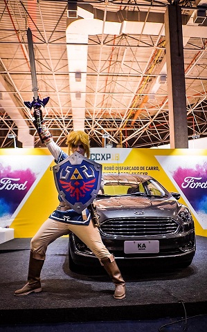 concurso cosplay prêmio Ford KA Sedan