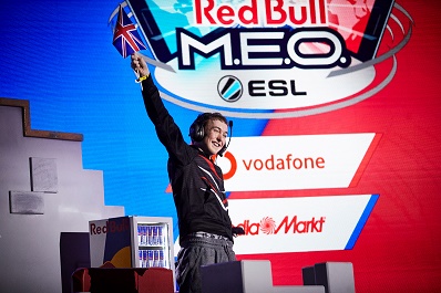 Campeão do Clash Royale com a bandeira