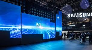 Estande  Samsung 5G no MWC19