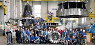 Turbina Voith expertise em hidrelétrica