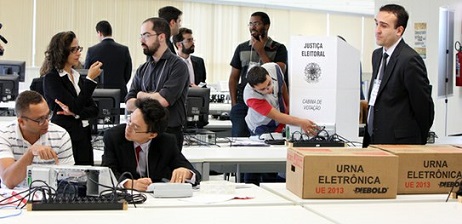 Urnas eletrônicas testes