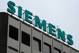 Placa Siemens investimentos chineses