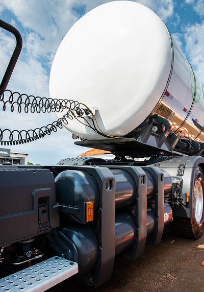 Tanques de gás GNV ou biometano