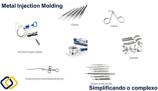 Metal Injection Molding instrumentos cirúrgicos