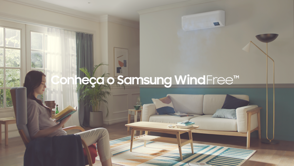 Campanha Ar-condicionado WindFree Samsung