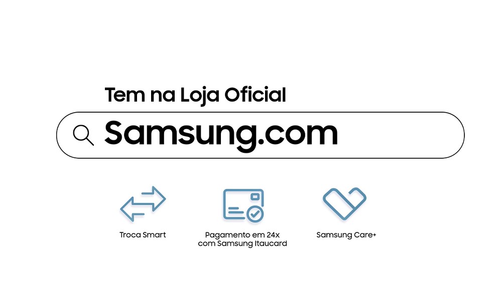 Logo da Loja Oficial Samsung e seus benefícios