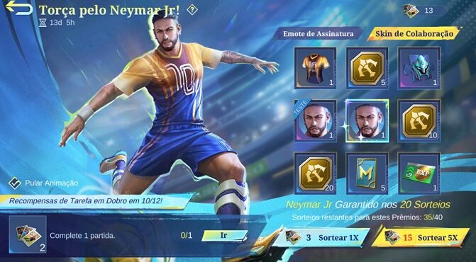 skins Neymar Jr