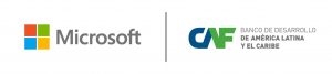 Logos da Microsoft e CAF