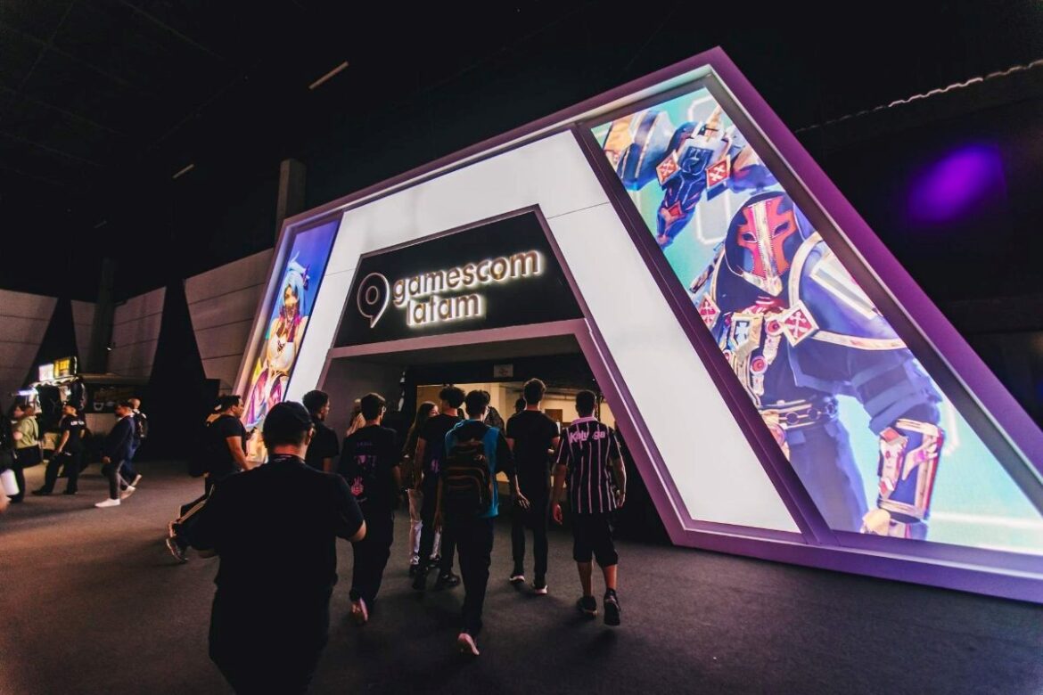 Frente da gamescom latam