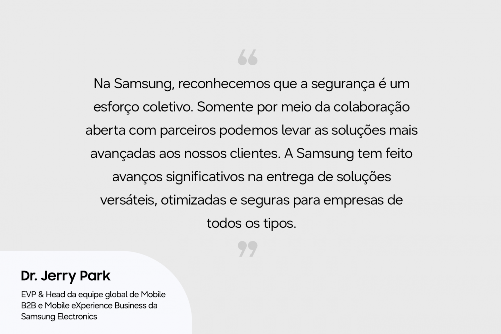 [Editorial] Liderando o caminho em seguran&ccedil;a m&oacute;vel corporativa: Estrat&eacute;gia Zero Trust da Samsung