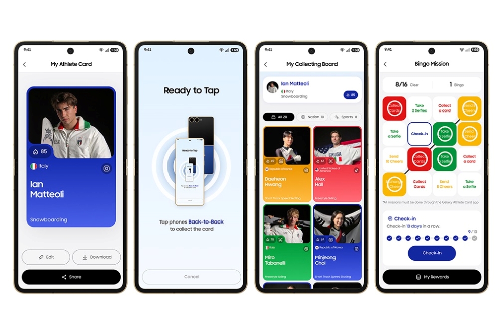 Samsung revela o exclusivo Galaxy Z Flip7 Edi&ccedil;&atilde;o Ol&iacute;mpica, que acompanhar&aacute; toda a jornada dos atletas em Mil&atilde;o-Cortina 2026