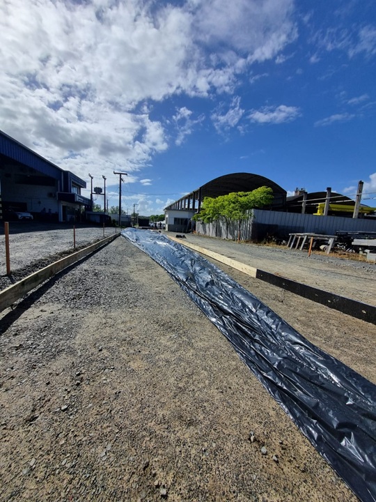 Pavimentação pista