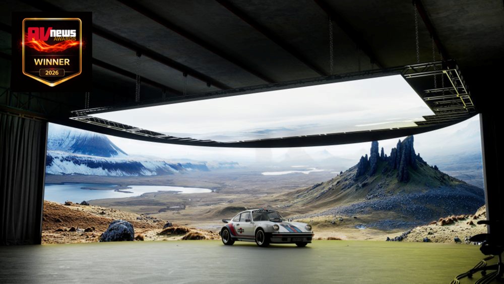 The Wall da Samsung em utiliza&ccedil;&atilde;o por est&uacute;dio