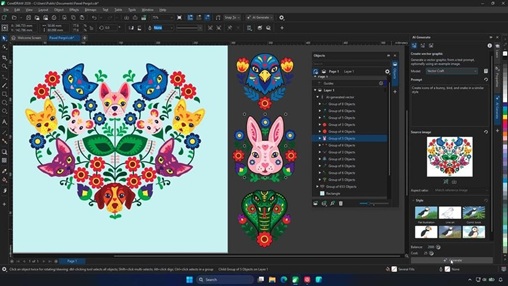 Text-to-Vector AI