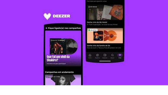 recursos da Deezer