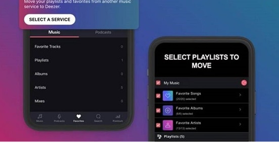 recursos da Deezer