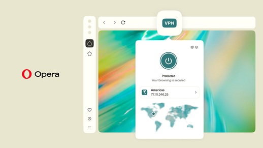 Opera atualiza VPN