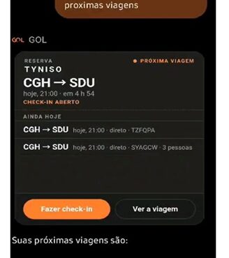 Check-in com ChatGPT